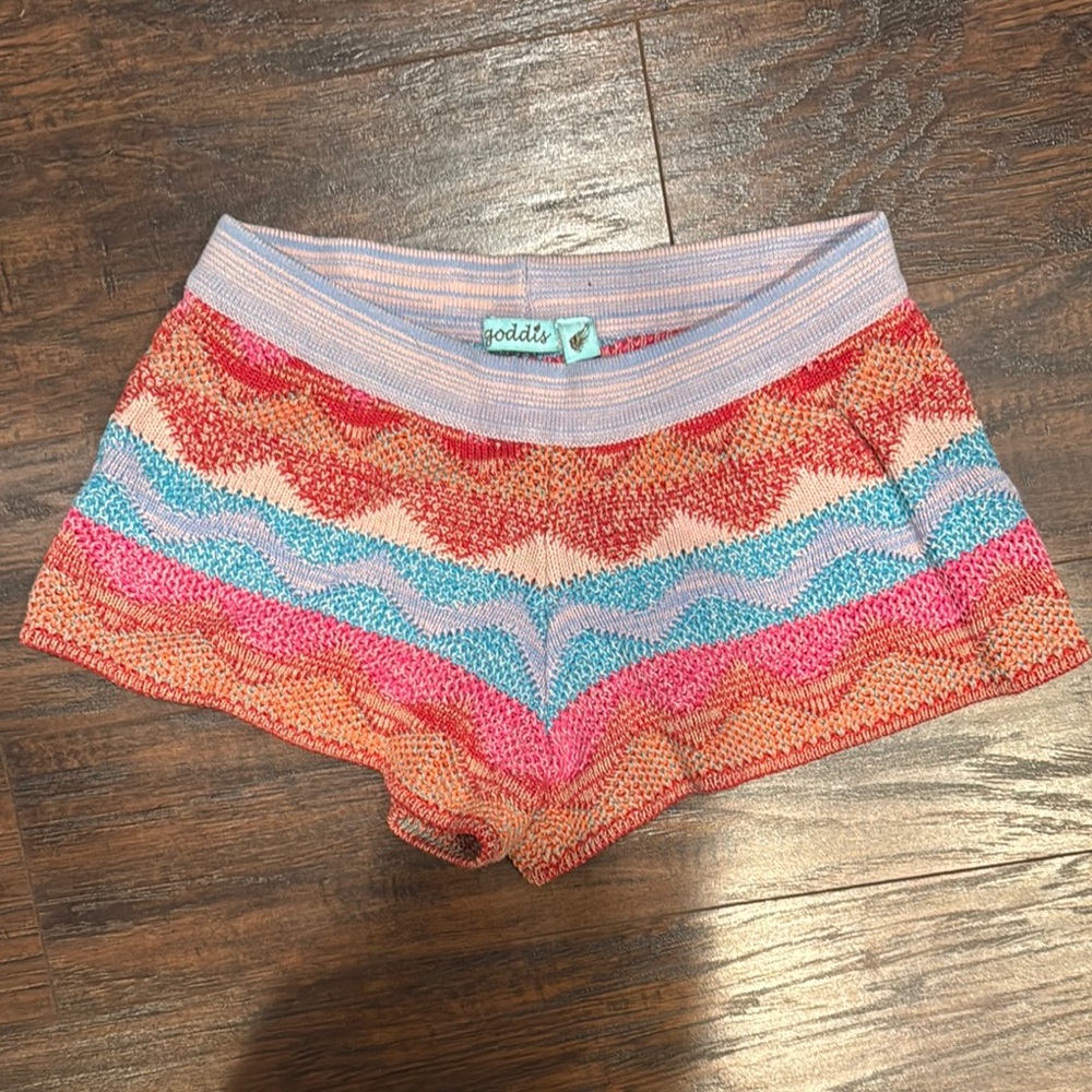 Colorful Knit Shorts